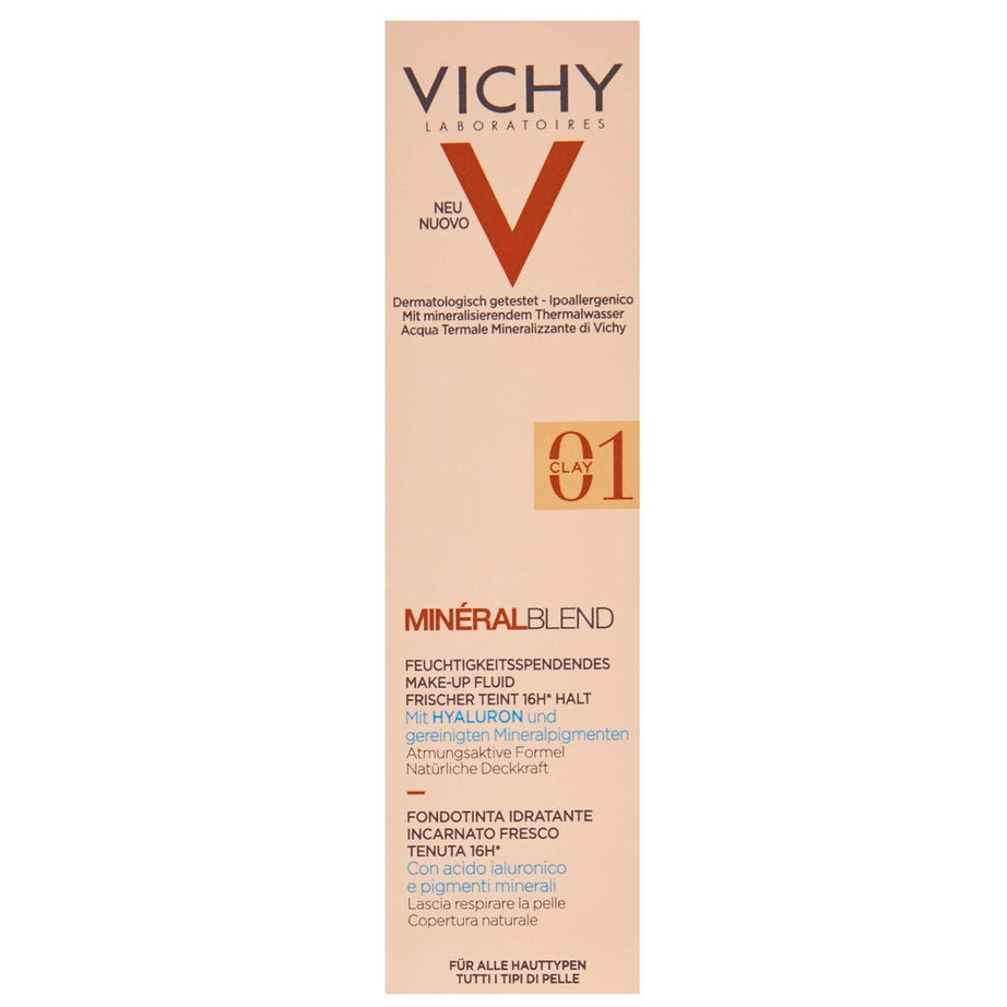 Base de maquillage liquide Vichy Mineralblend Nº 01 Clay 30 ml