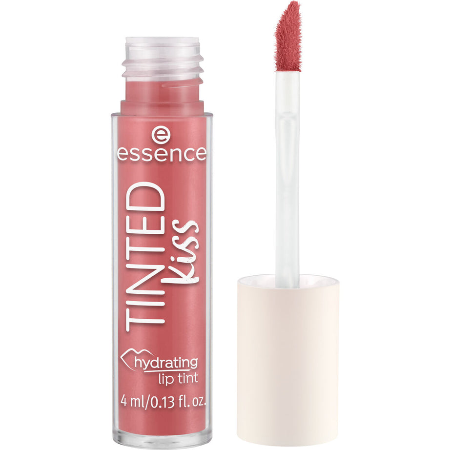 Rouge à lèvres hydratant Essence Tinted Kiss Liquide Nº 03-coral colada 4 ml
