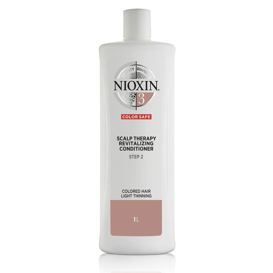 Après-shampooing Nioxin System 3 Color Safe Scalp Therapy Revitalising 1 L