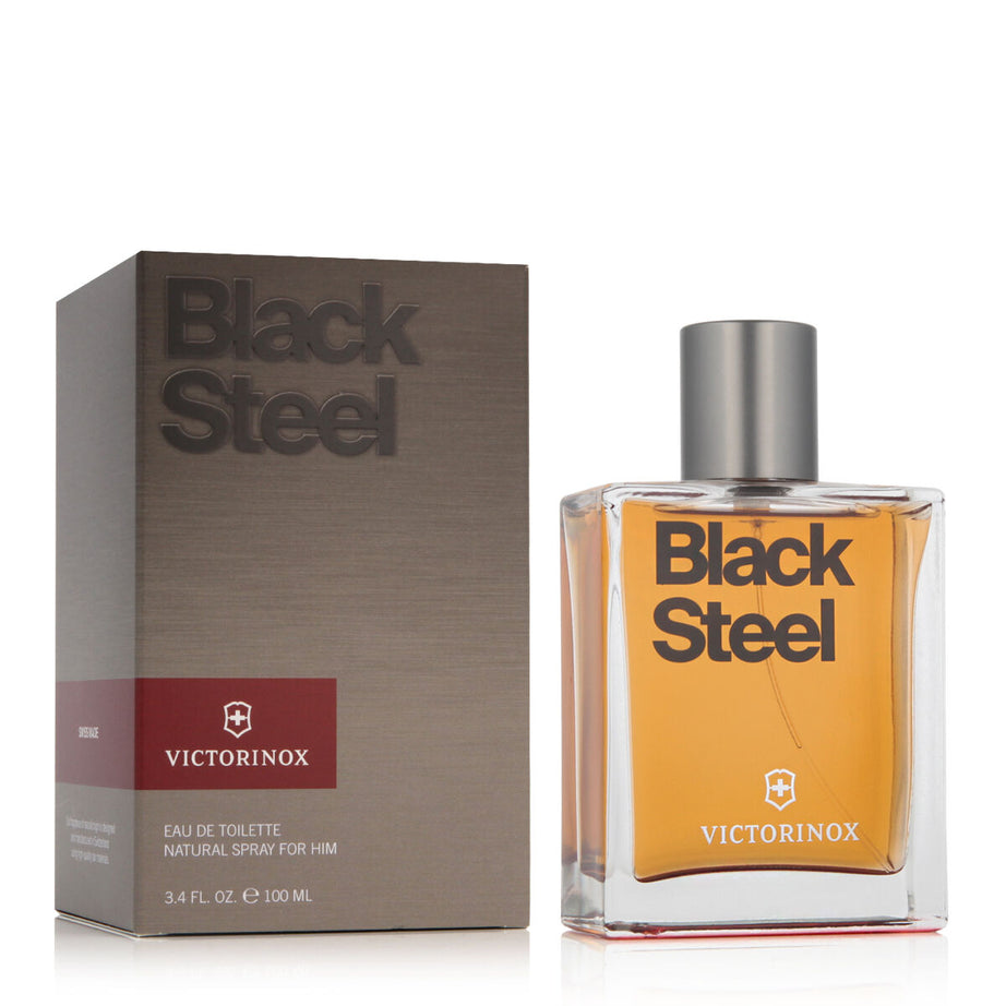 Parfum Homme Victorinox EDT Black Steel 100 ml