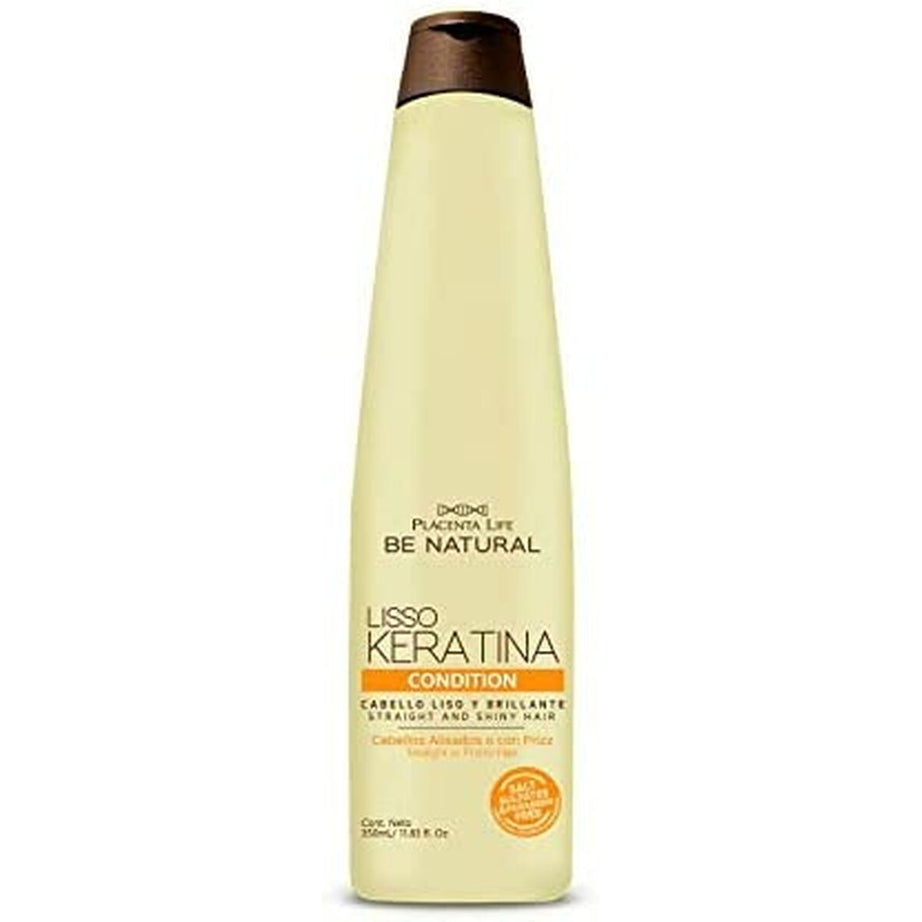Après-shampooing Be Natural Lisse Unisexe Kératine (350 ml)
