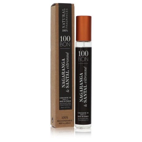 100 Bon Nagaranga &amp; Santal Citronne Mini Concentree De Parfum (Unisexe rechargeable) par 100 Bon